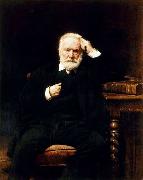 Leon Bonnat Portrait of Victor Hugo oil painting